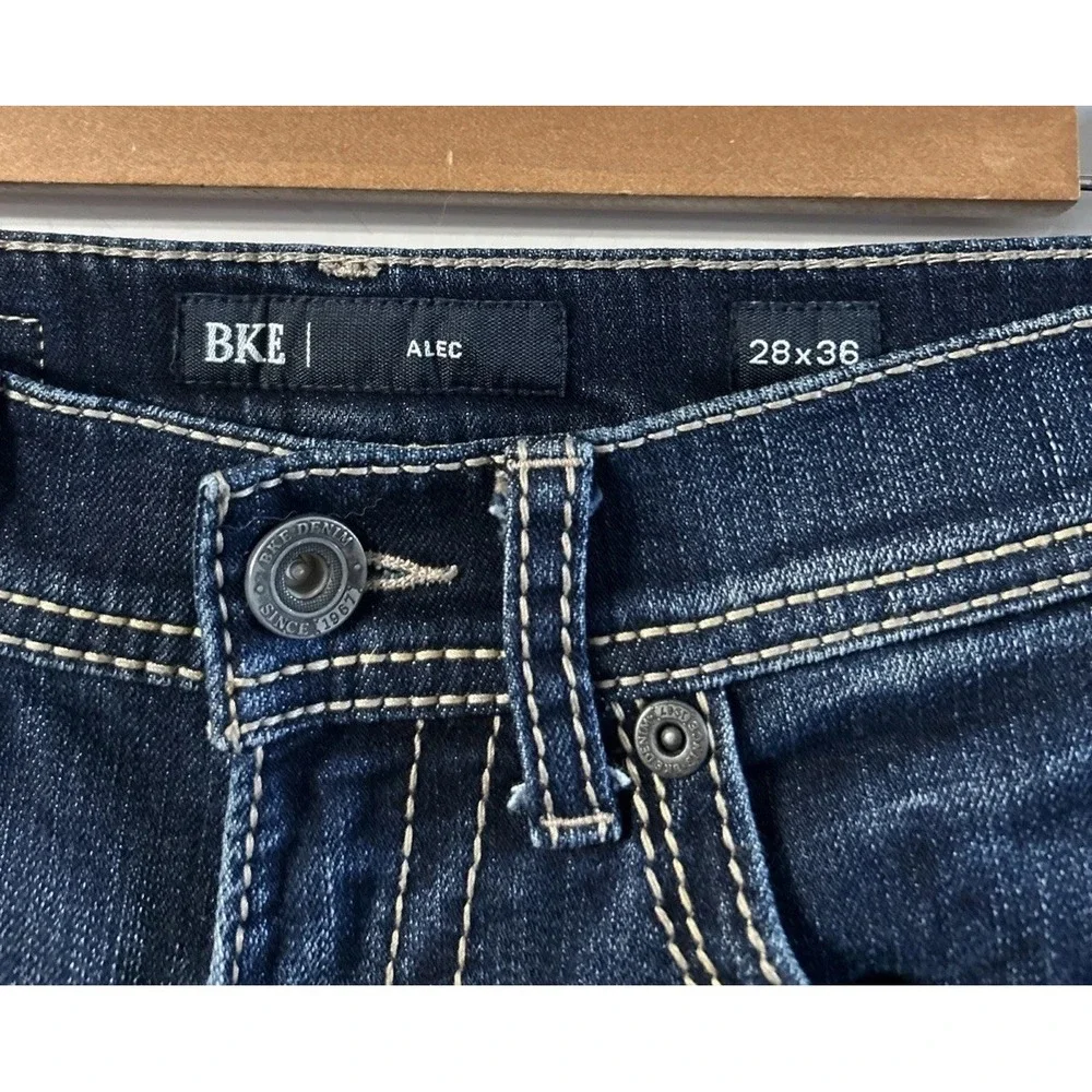 Mens Buckle BKE ALEC Jeans Stretch Sz 28 28x36